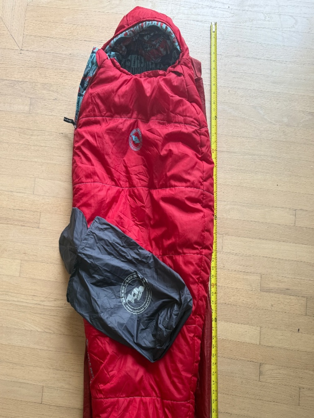 Big Agnes Little Red 15° Kids Sleeping Bag w/ Integrated Pad Sleeve